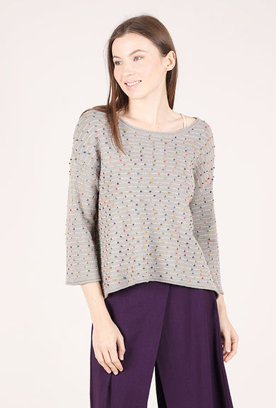 Olivia by Habitat Mini Dot City Lights Pullover, Rockridge 