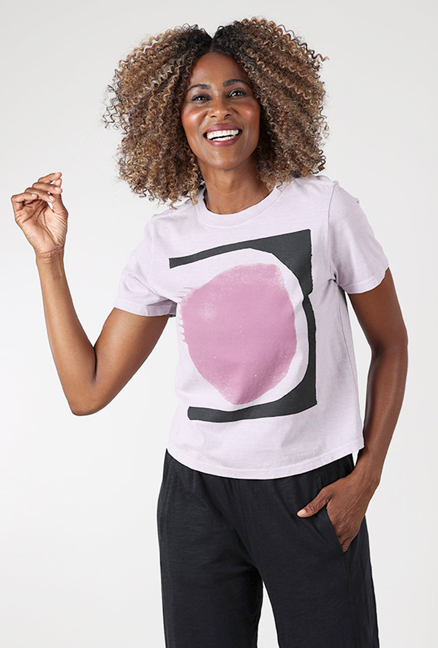 Momentum Yayoi Tee, Lilac