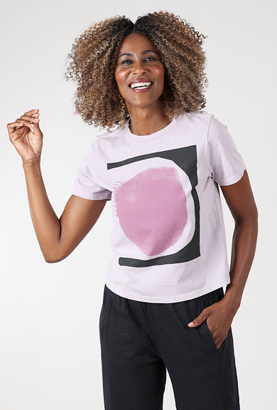Go To Devil Momentum Yayoi Tee, Lilac 