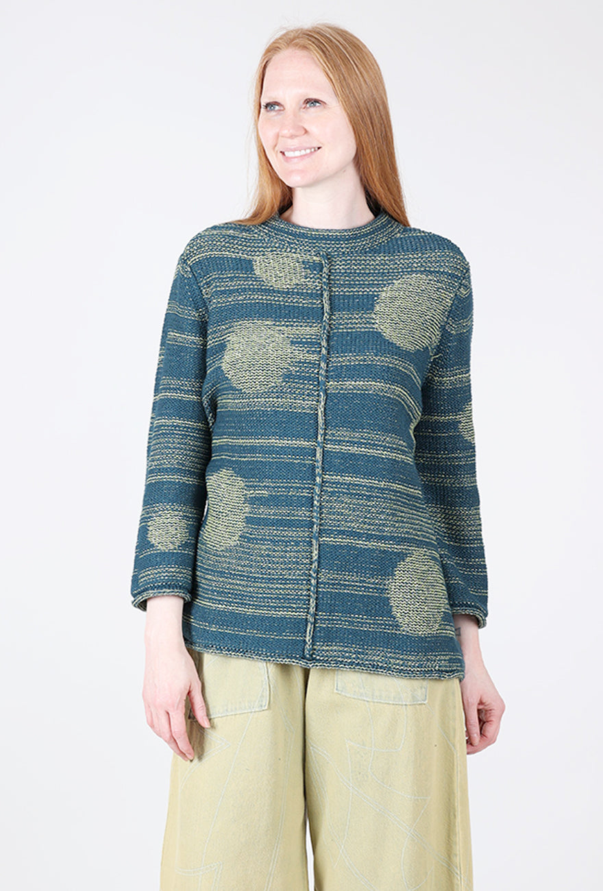 Connect the Dots Tunic Sweater, Spruce