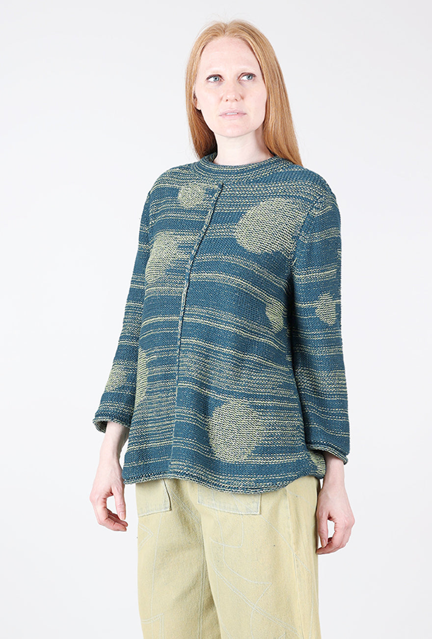 Connect the Dots Tunic Sweater, Spruce