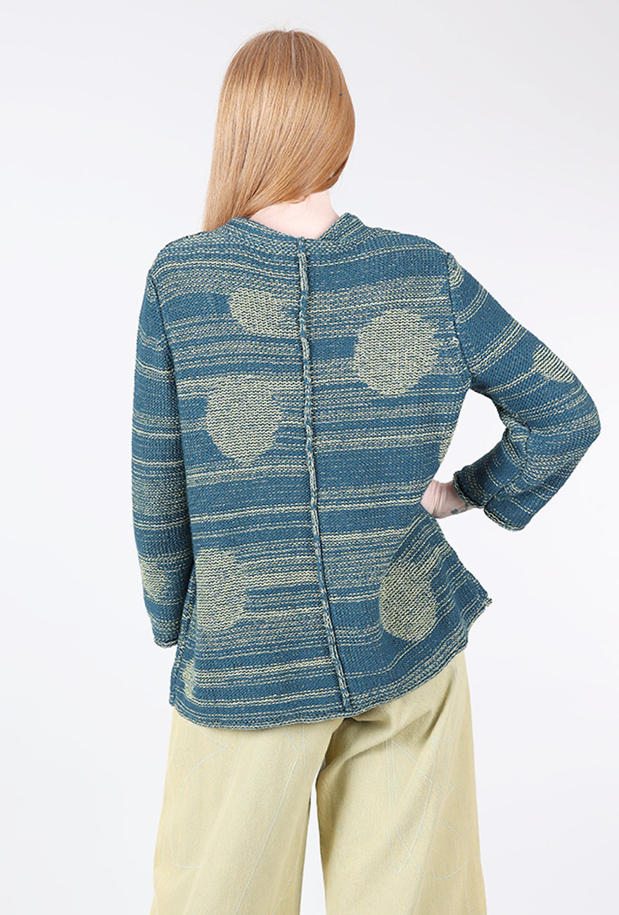 Connect the Dots Tunic Sweater, Spruce