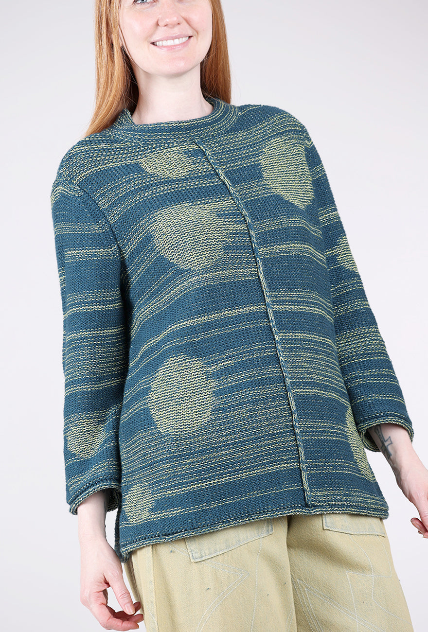 Connect the Dots Tunic Sweater, Spruce