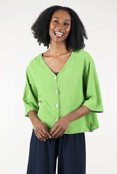 Oh My Gauze Ronie Top, Matcha 