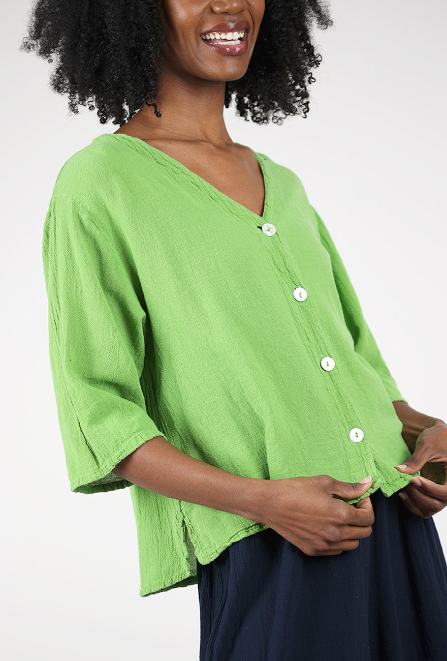 Oh My Gauze Ronie Top, Matcha 