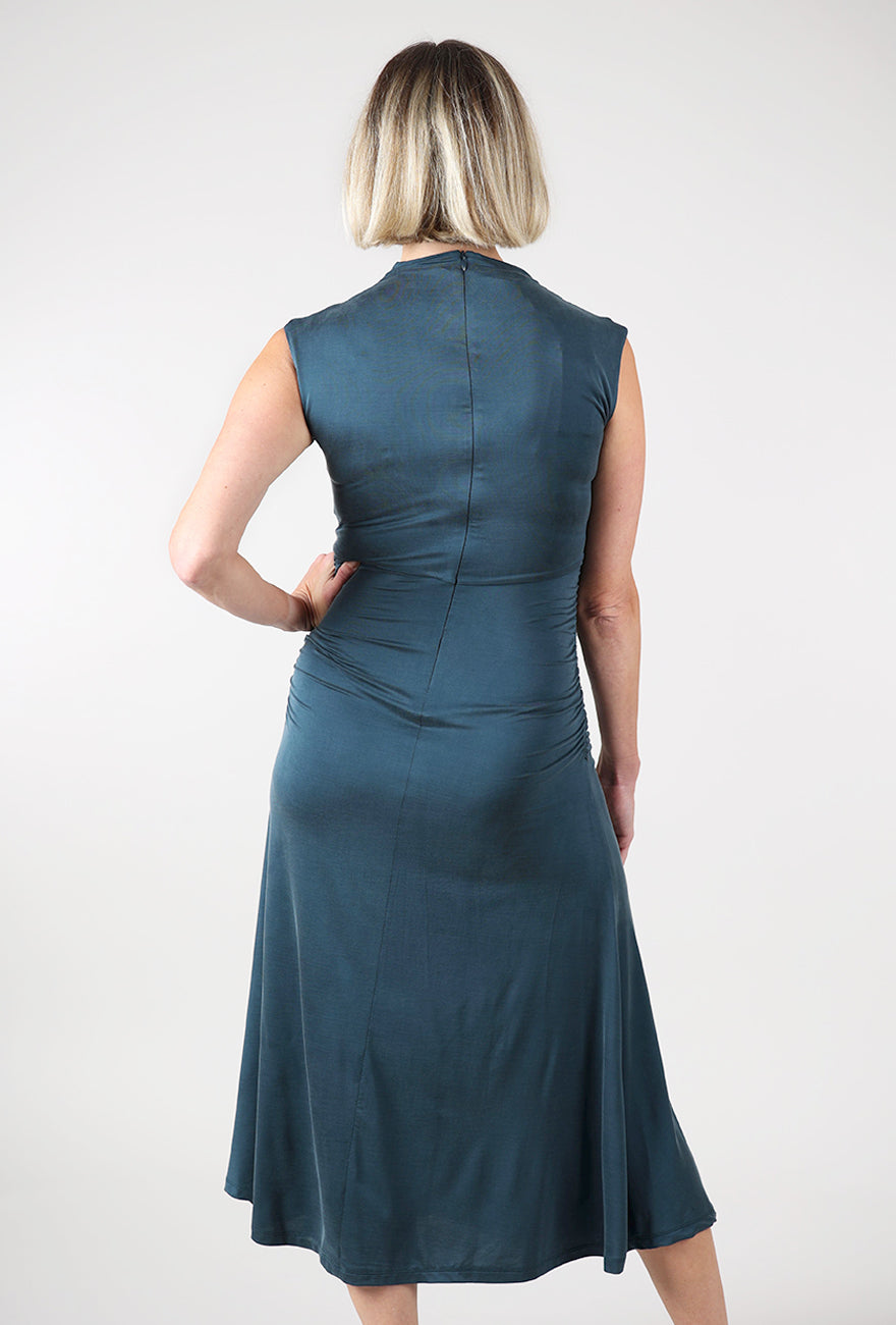 Ritessa Gathered Dress, Paonea Angle 3