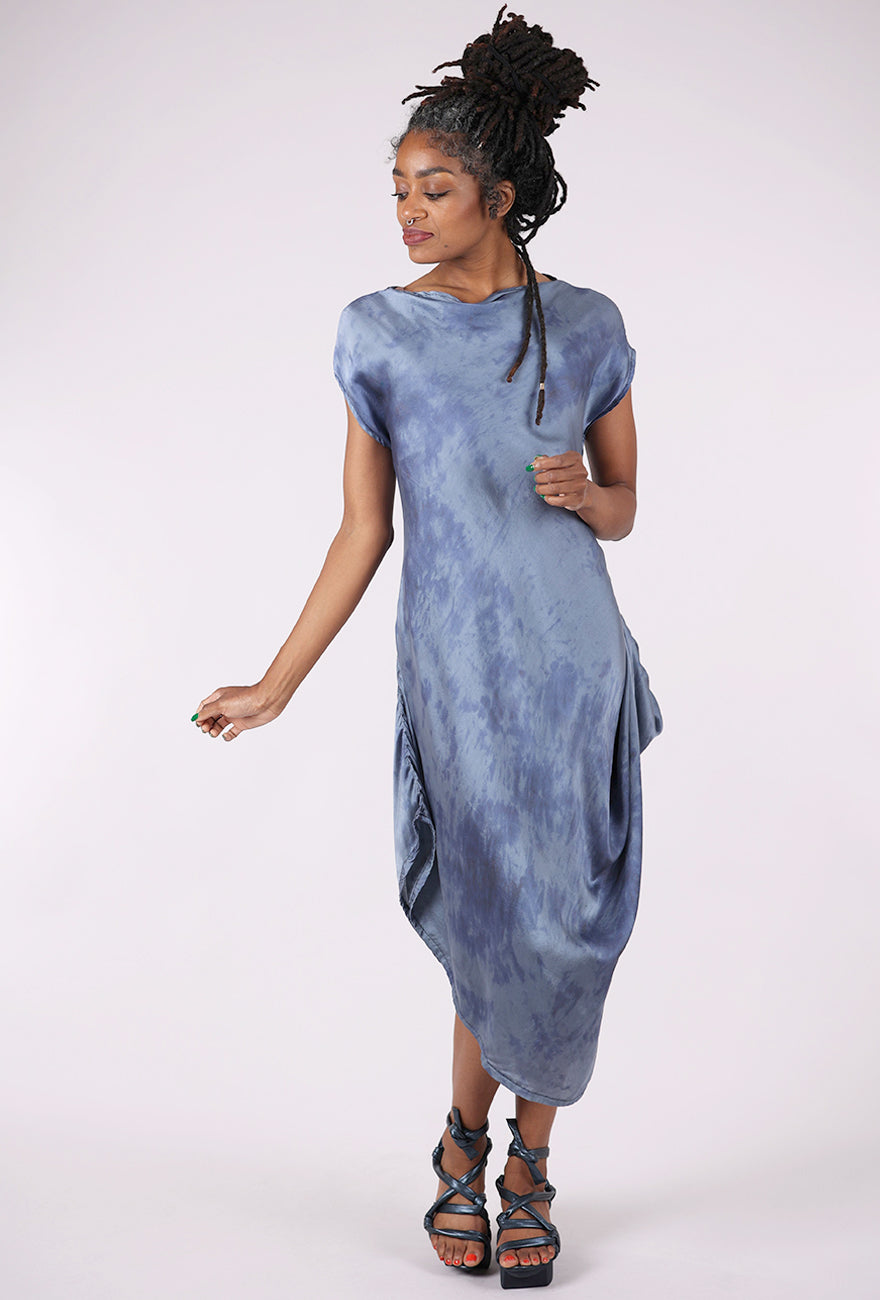 Artists & Revolutionaries Messy Dye Siren Dress Coal, Coal 