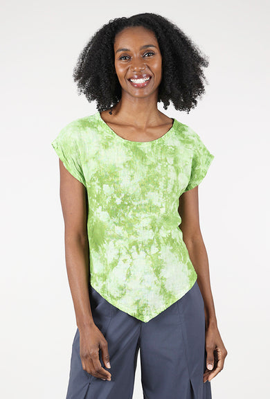 Oh My Gauze Grace Top, Kiwi Wash 