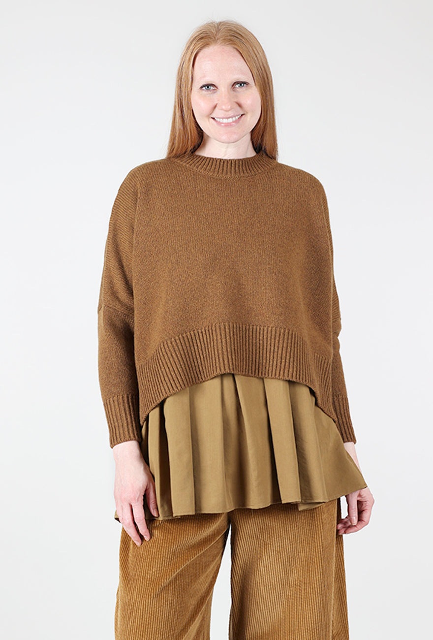 Ophelie Layered Sweater, Ambra
