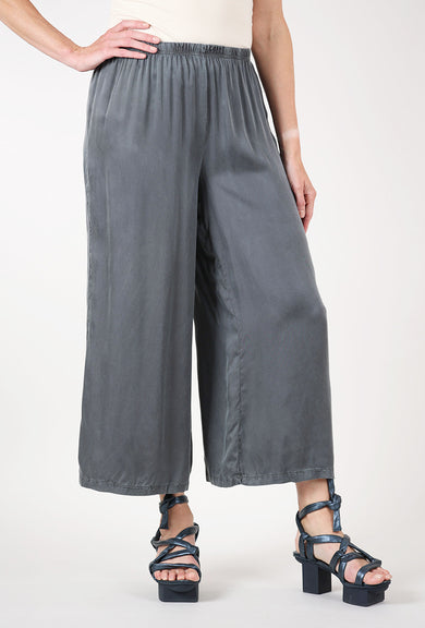 Cut Loose Vintage Satin Cropped Pant, Iron 