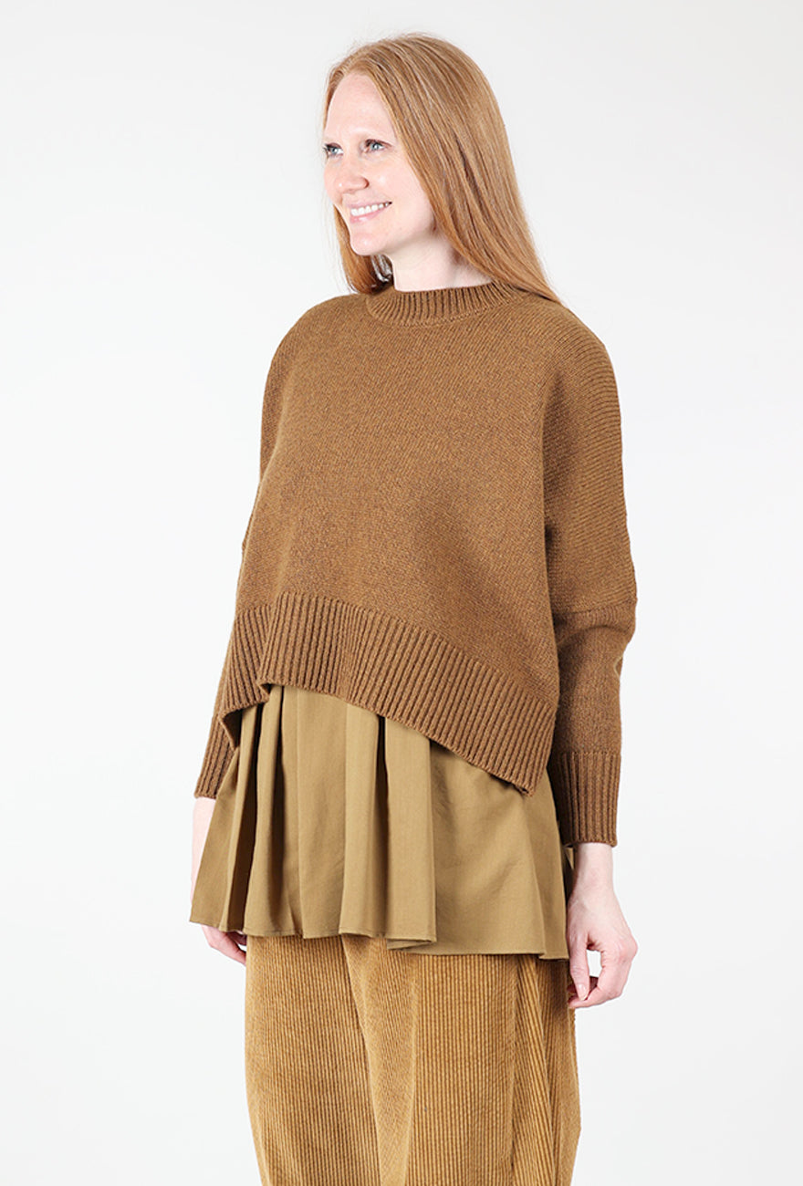 Ophelie Layered Sweater, Ambra Angle 2