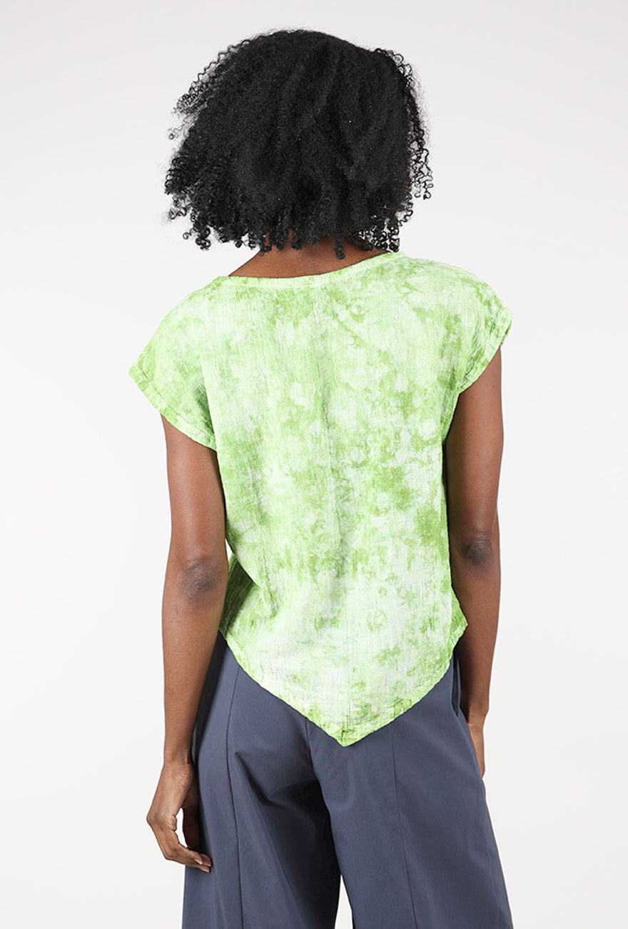 Oh My Gauze Grace Top, Kiwi Wash 