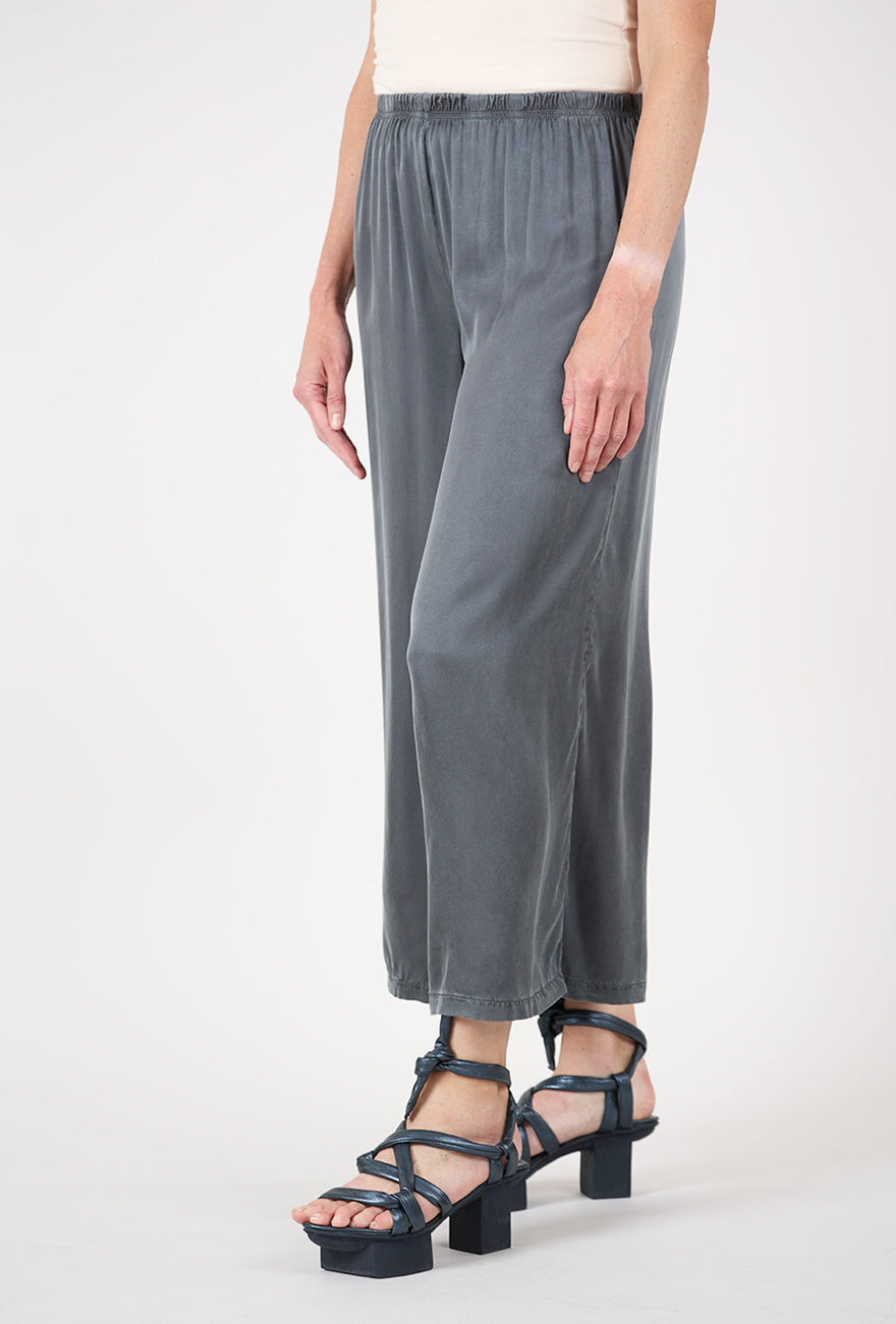 Cut Loose Vintage Satin Cropped Pant, Iron 
