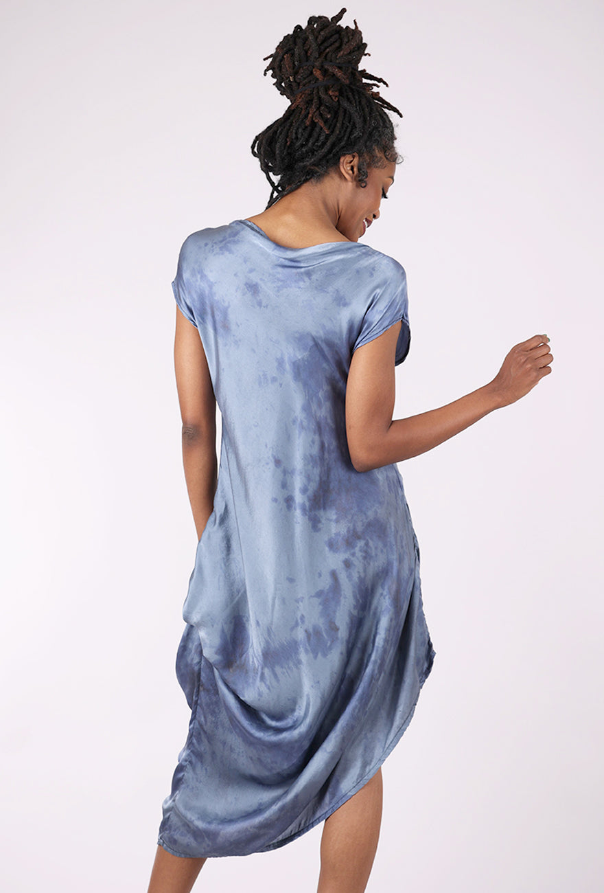 Artists & Revolutionaries Messy Dye Siren Dress Coal, Coal 