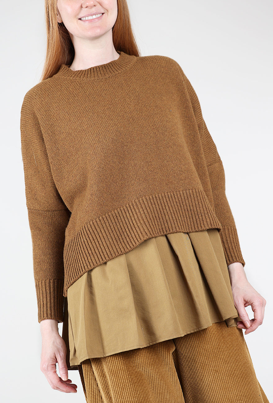Ophelie Layered Sweater, Ambra
