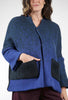 Knit Knit Woolly Soft Jacket, Black/Royal 