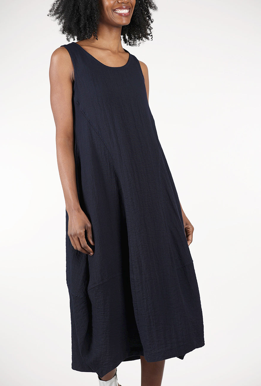 Eleven Stitch Princess Dress, Indigo 