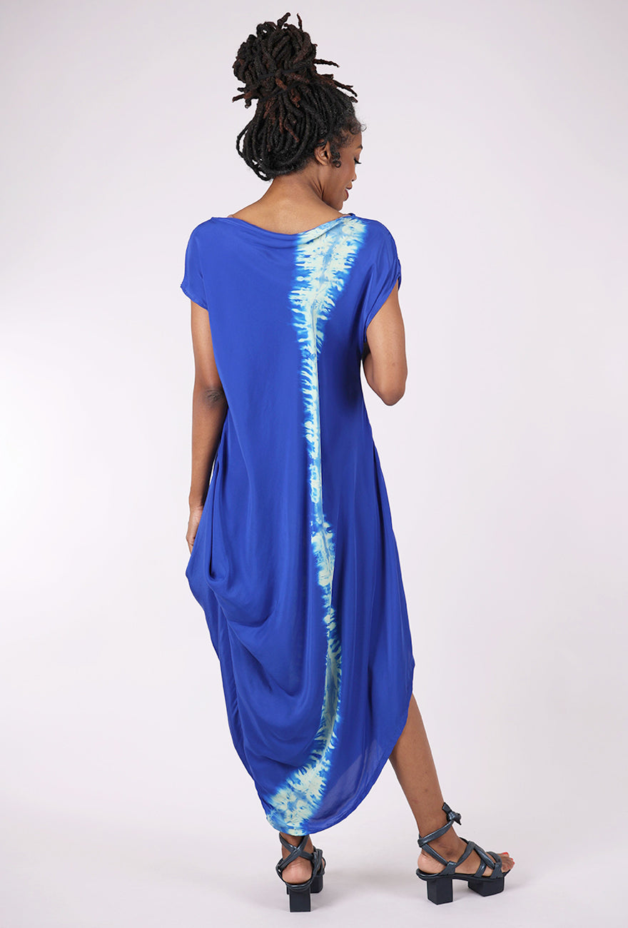 Artists & Revolutionaries Spine Dye Siren Dress, Cobalt 