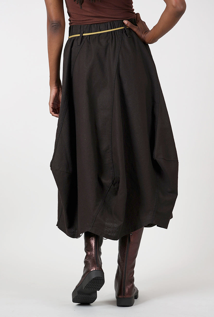 Lurdes Bergada Belle Skirt, Brown 