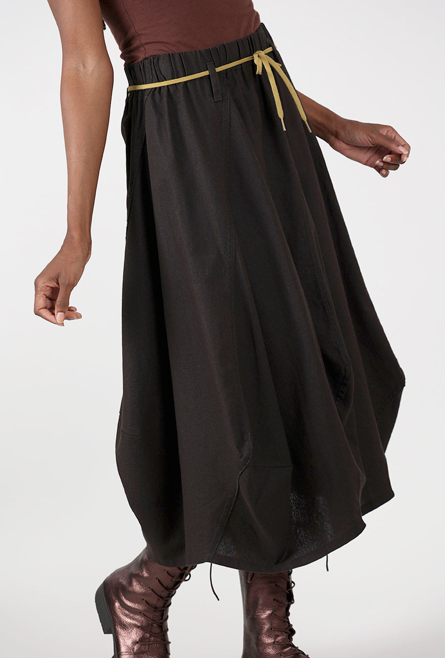 Lurdes Bergada Belle Skirt, Brown 