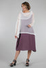 Planet Organza Cowl Neck, Ivory 