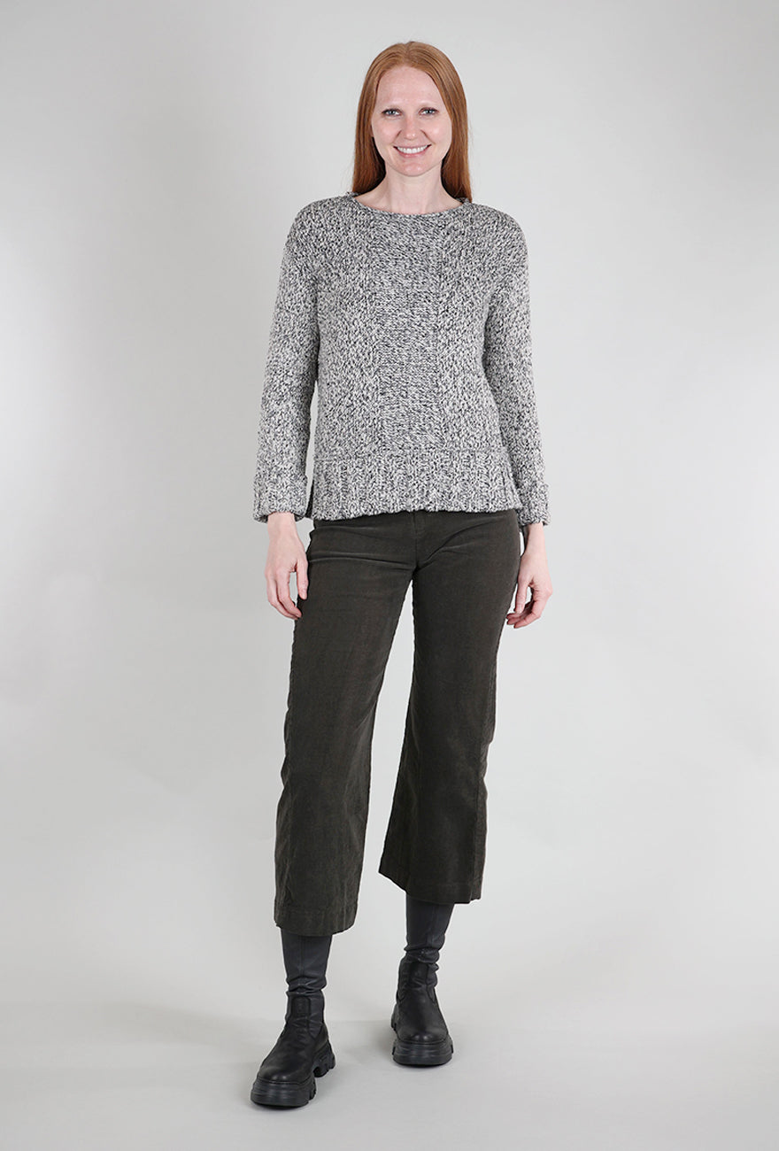 Habitat Space Dyed Speckle Pullover, Iron 