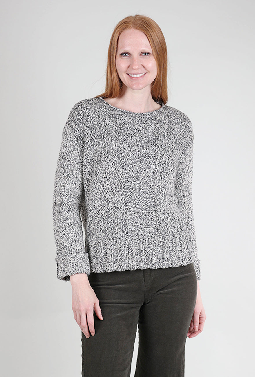 Habitat Space Dyed Speckle Pullover, Iron 