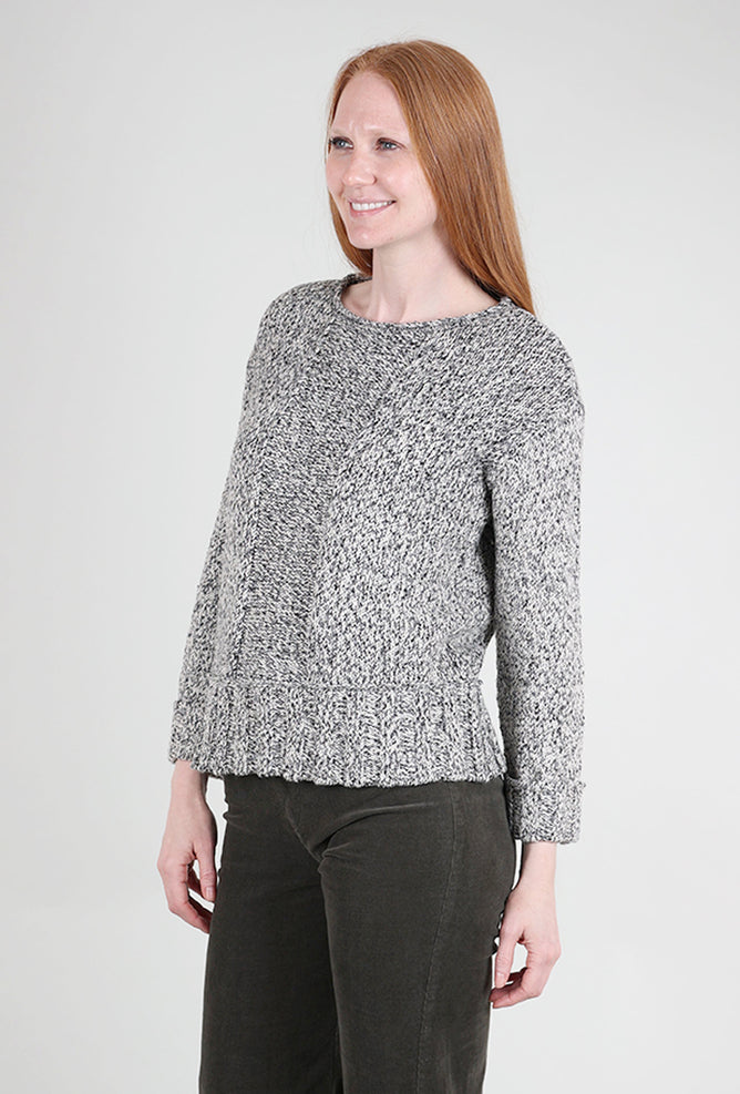 Habitat Space Dyed Speckle Pullover, Iron 