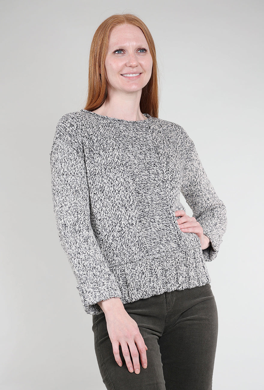 Habitat Space Dyed Speckle Pullover, Iron 