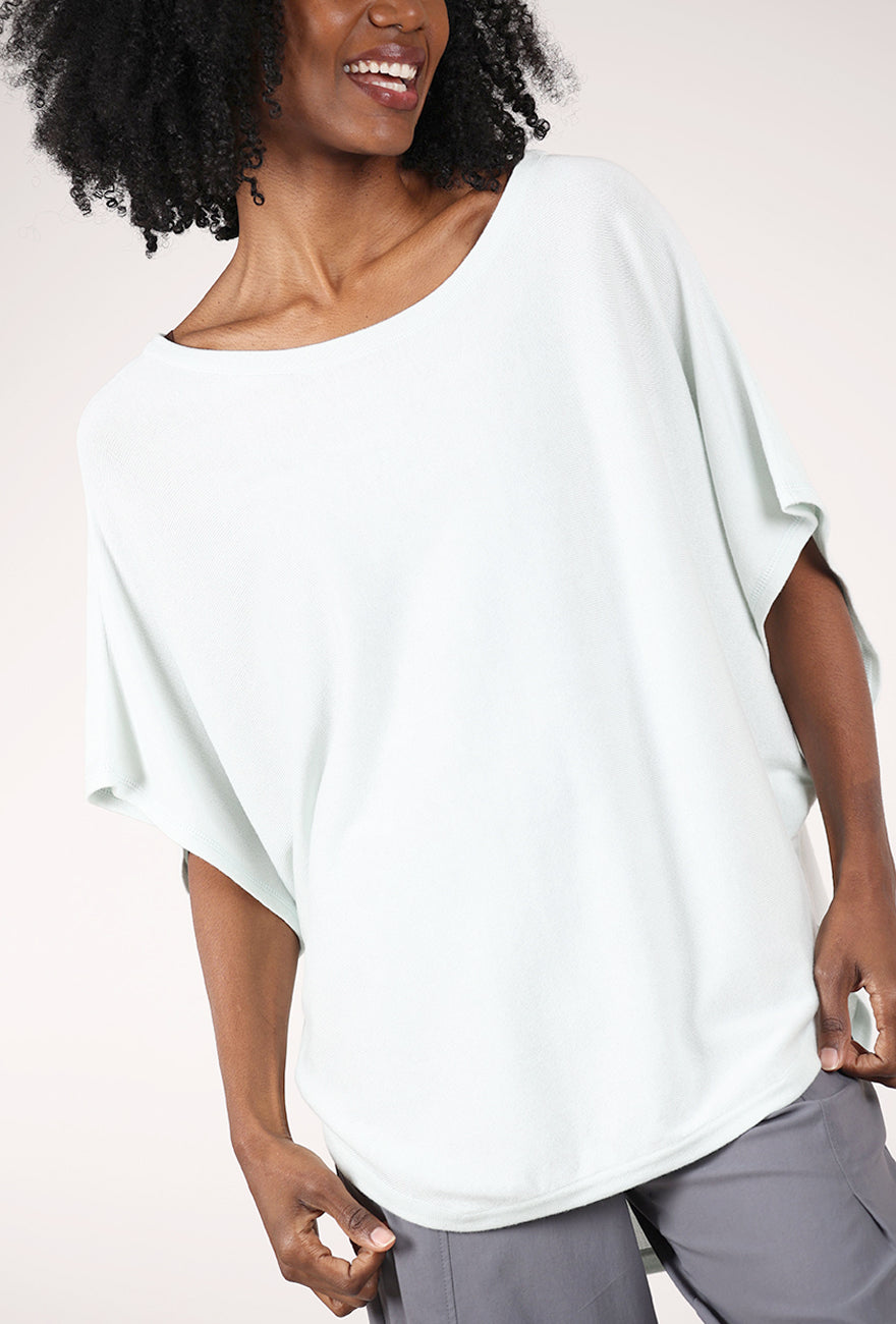 Planet Luxe Bateau Knit Sweater, Mint 