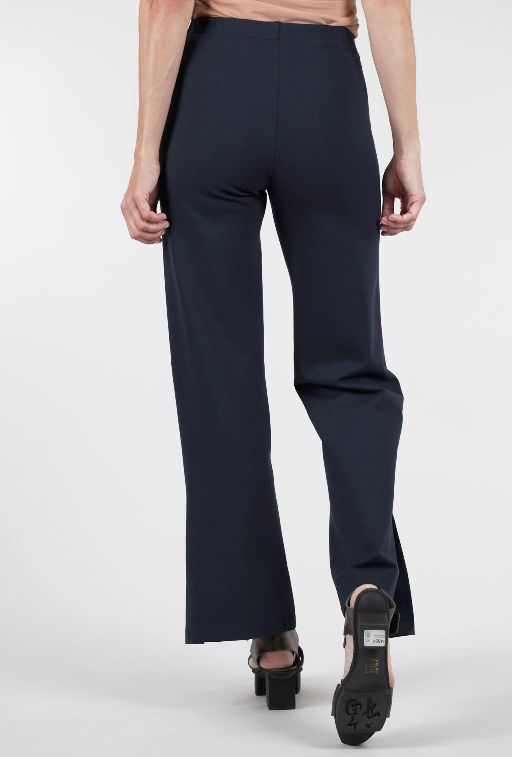 Planet Side Slit Pant, Midnight Navy 