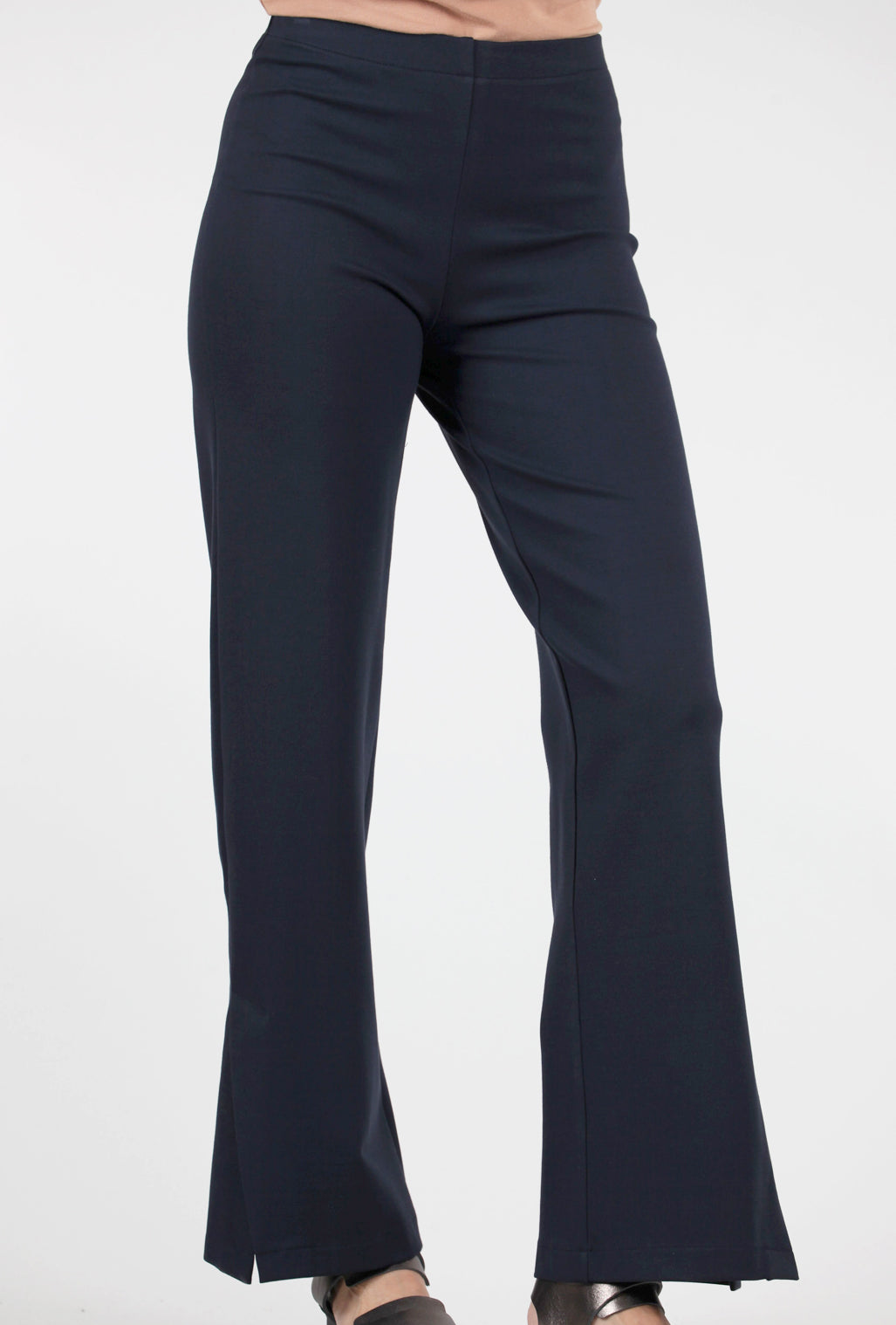 Planet Side Slit Pant, Midnight Navy 