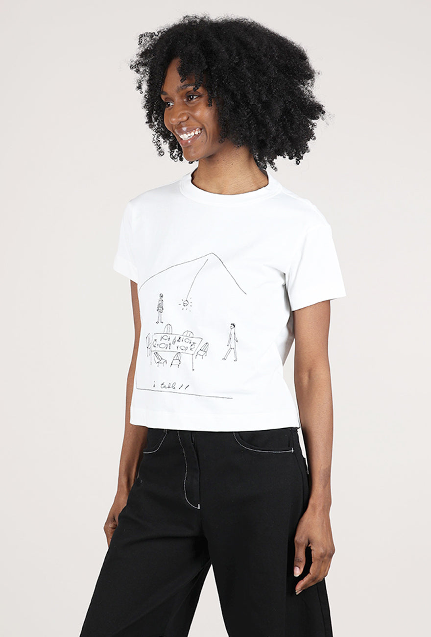 Yoshi Kondo Life Top, Off White 