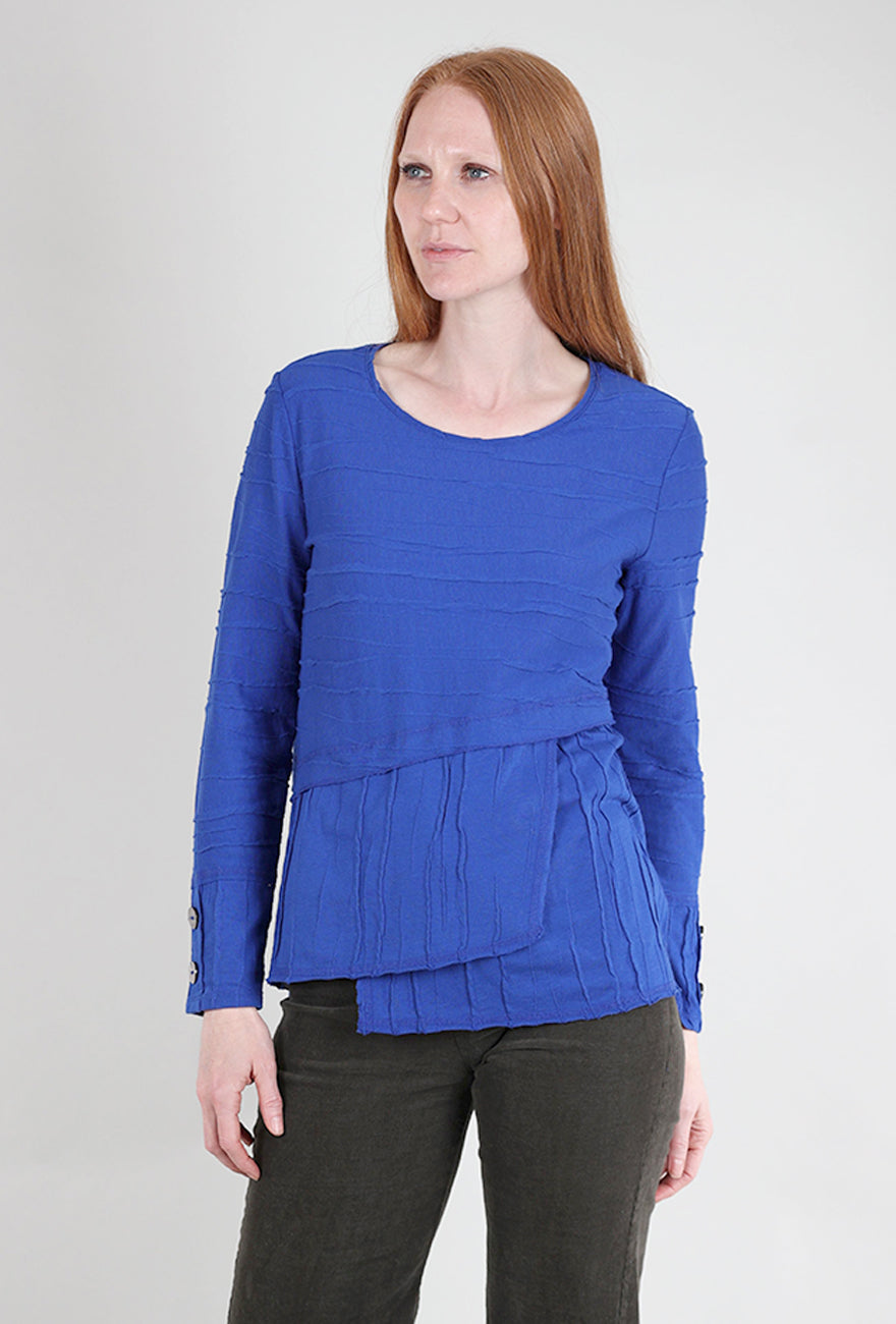 Habitat Steady Stream Overlay Tunic, Sapphire 