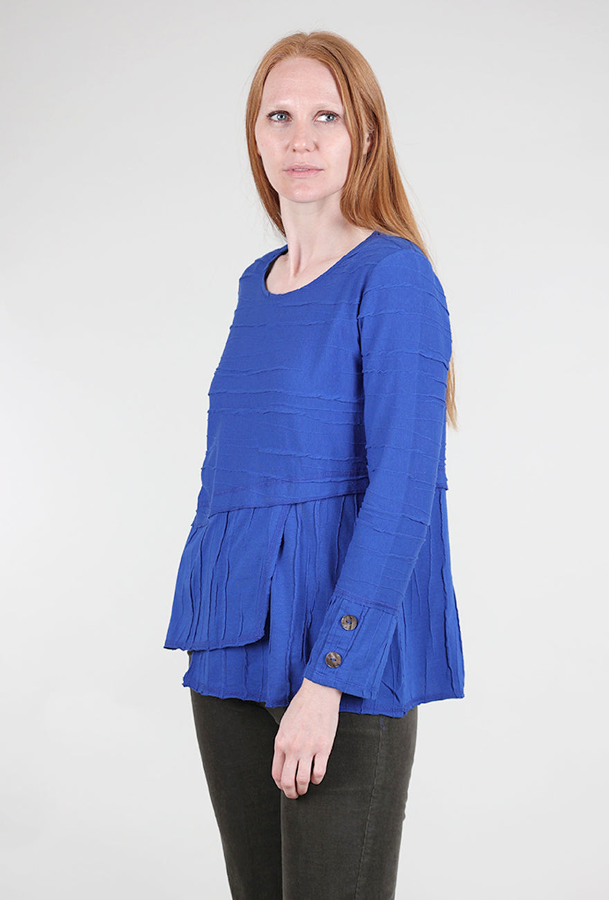 Habitat Steady Stream Overlay Tunic, Sapphire 