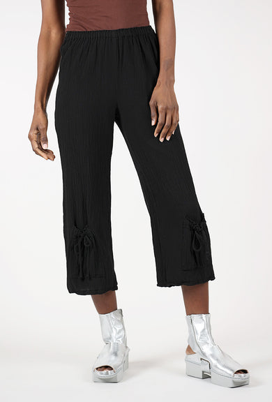 Oh My Gauze Sammy Pant, Black 