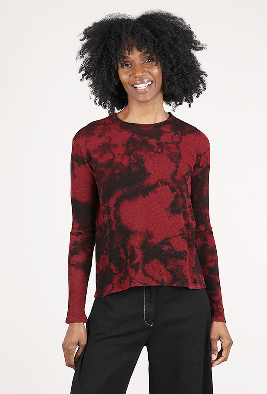 Heyne Bogut HB Thermal Crop Top, Red 