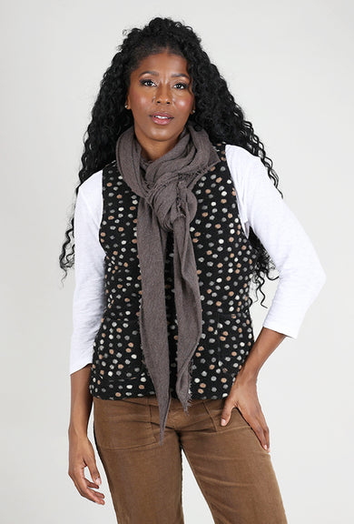 Grisal Grisal Love Cashmere Scarf, Brown Top 
