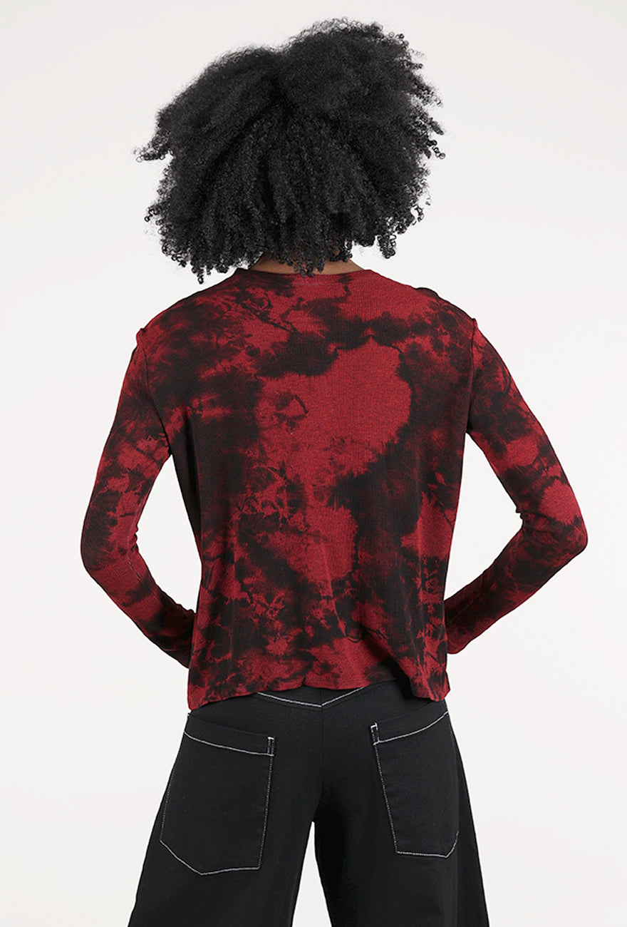 Heyne Bogut HB Thermal Crop Top, Red 