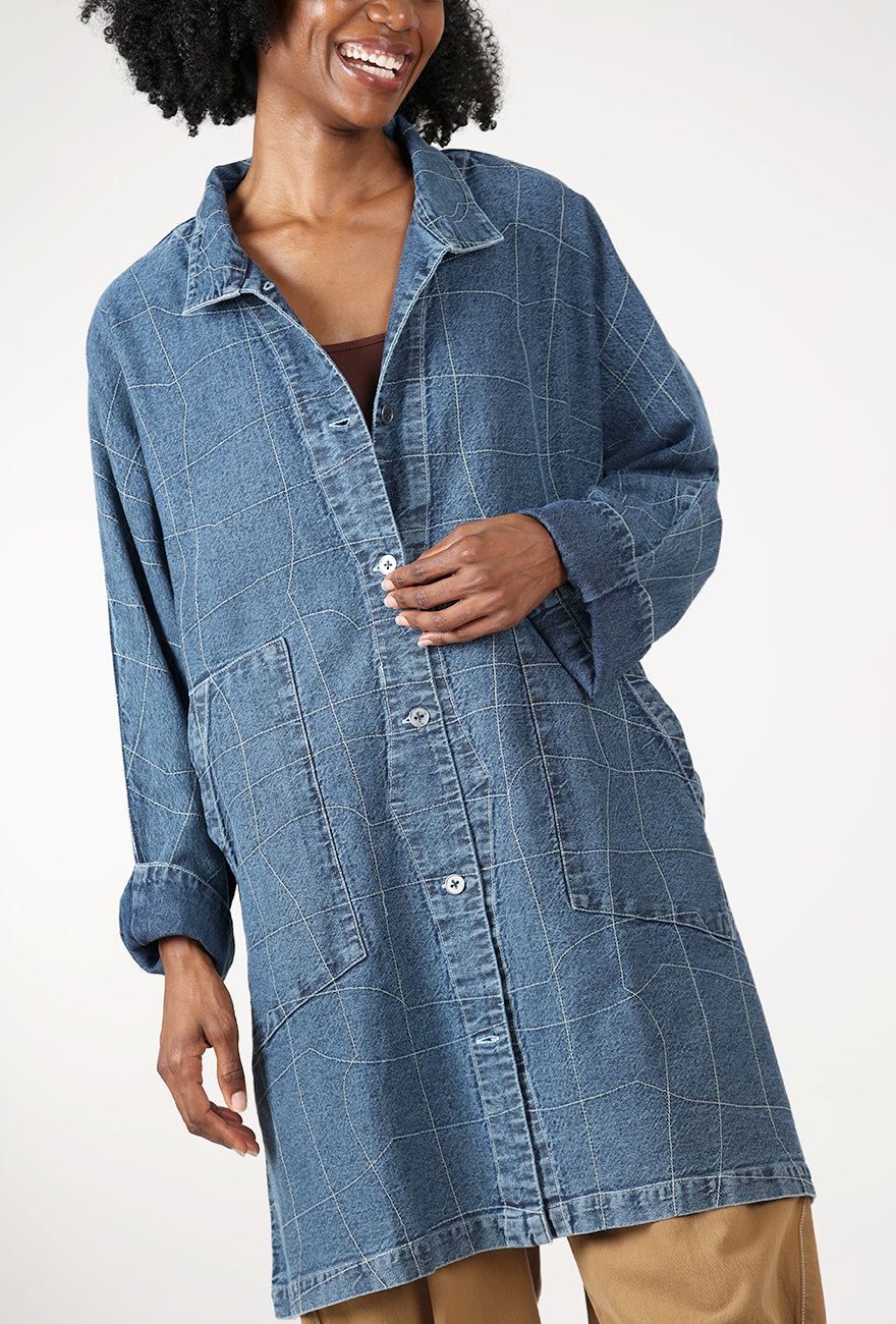 Jargon Denim Jacket, Classic Blue