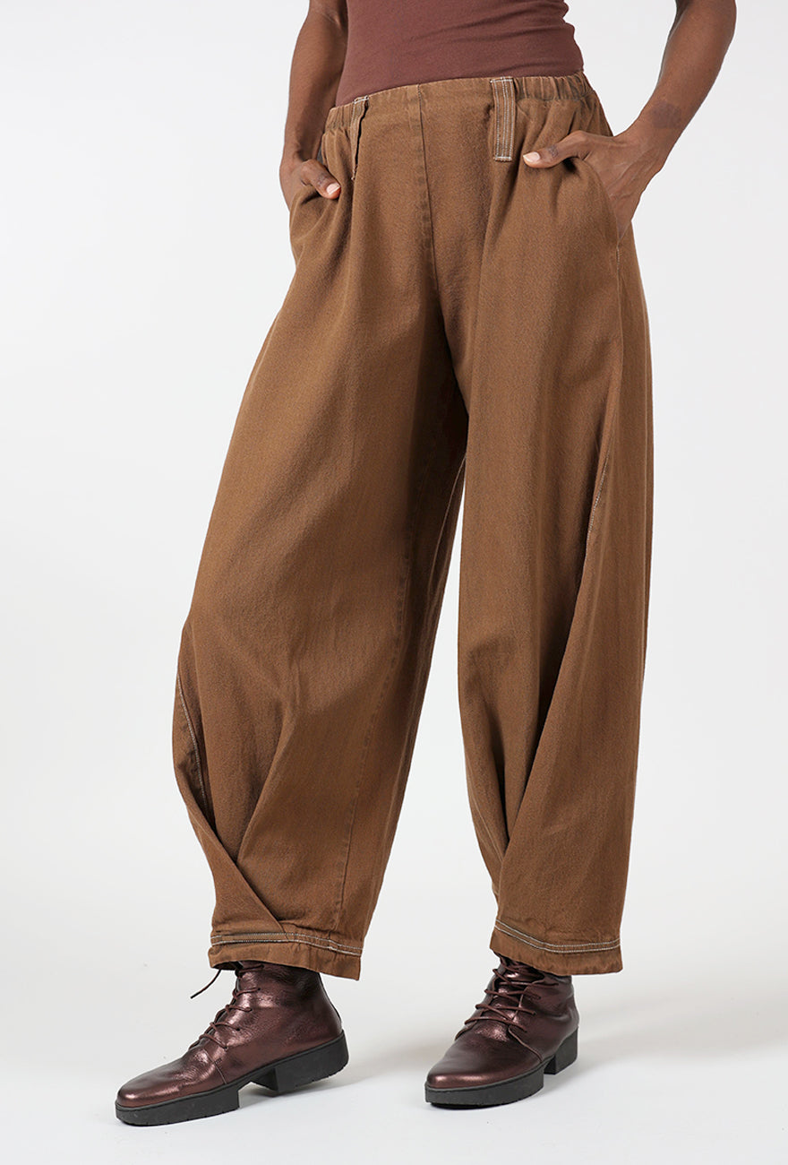 Vela Denim Pant, Saddle