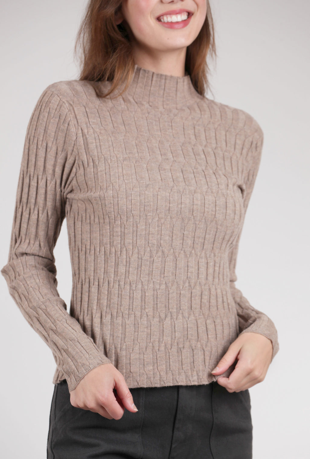 Kerisma Daza Sweater, Taupe 