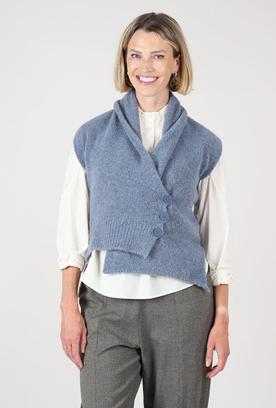 Lotus Eaters Willa Vest, Heavenly Sky 