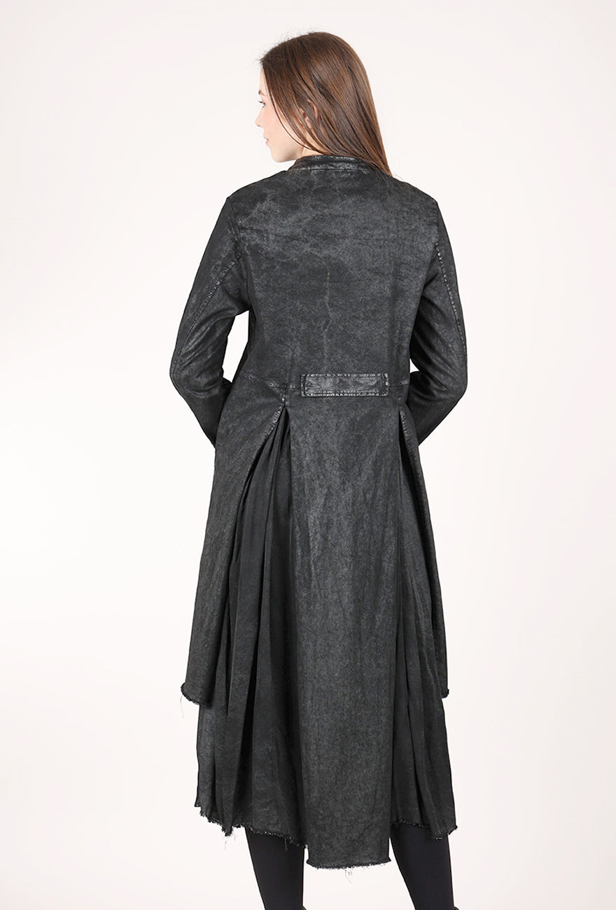 Sanctamuerte Cappotto Sleek Topper, Laminated Black 