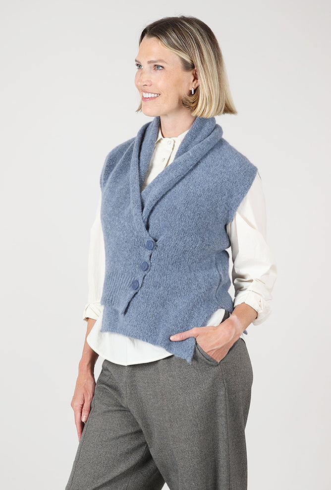 Lotus Eaters Willa Vest, Heavenly Sky 