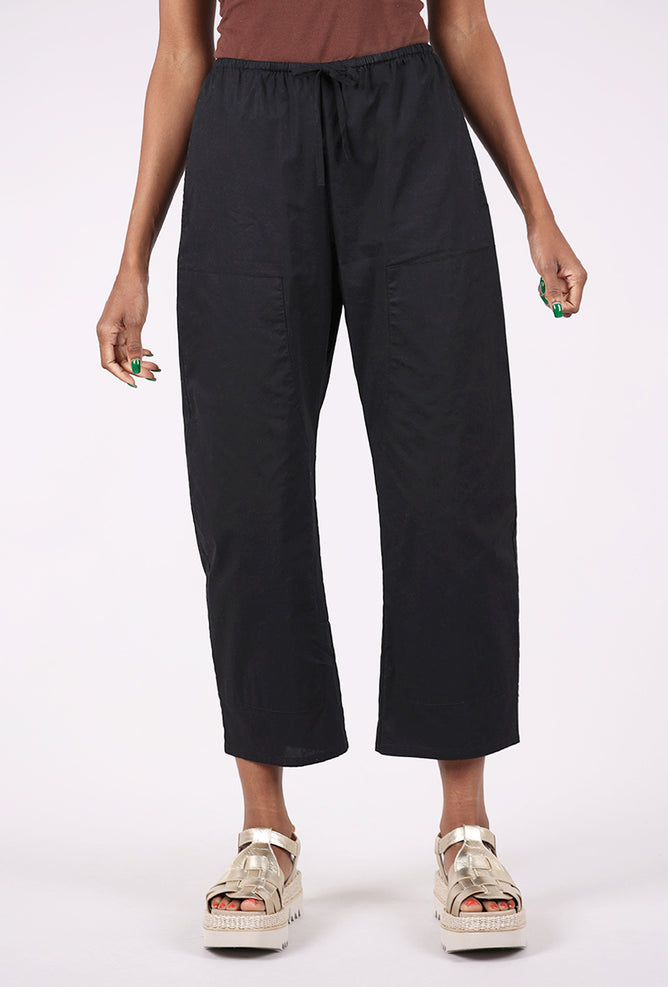 Pistola Theo Drawstring Pant, Black 