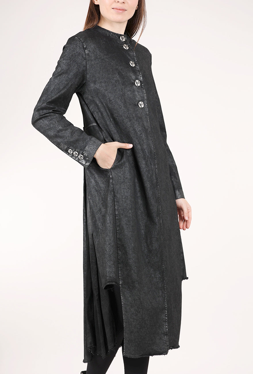 Sanctamuerte Cappotto Sleek Topper, Laminated Black 