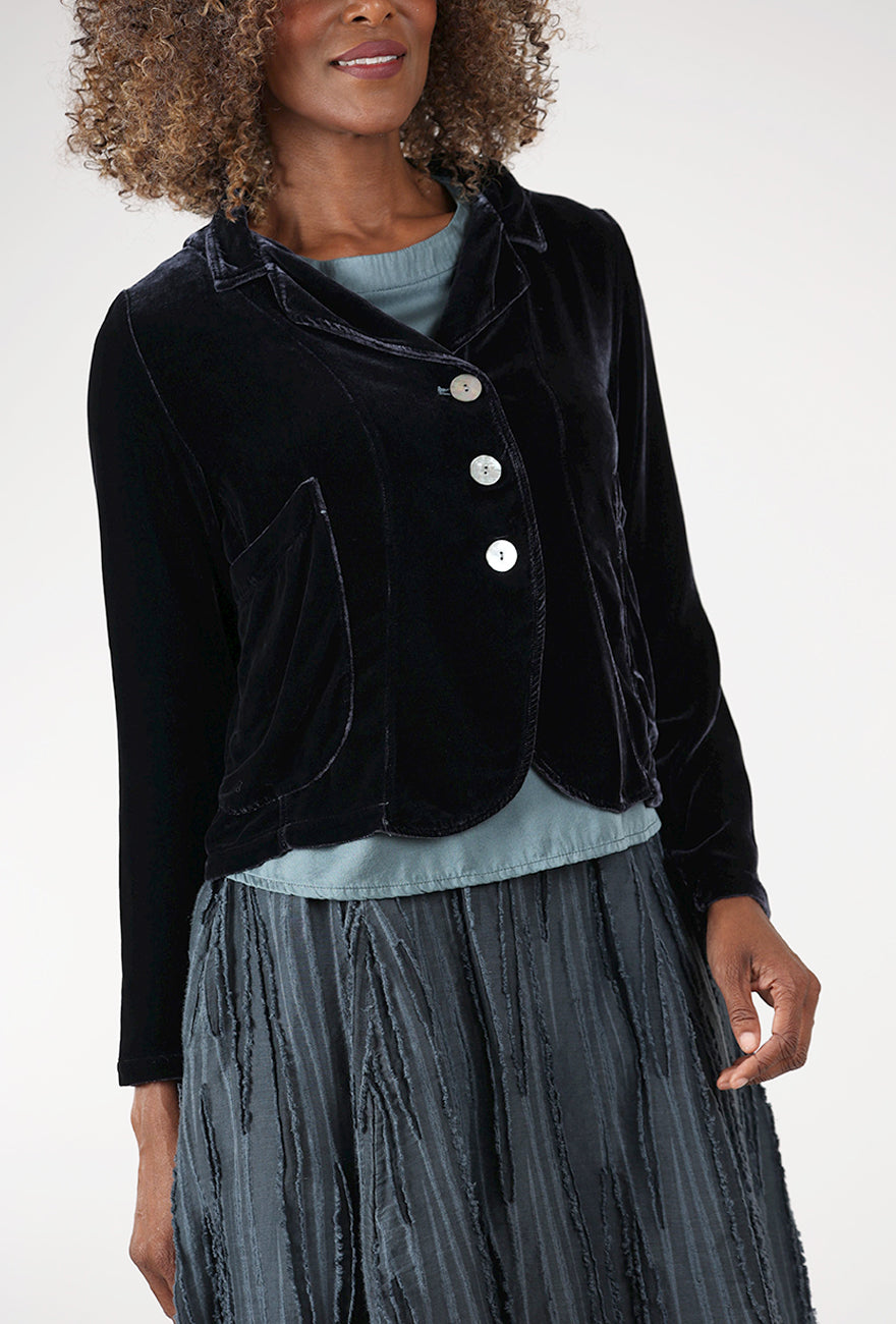 Velvet Janis Jacket, Steel Angle 4