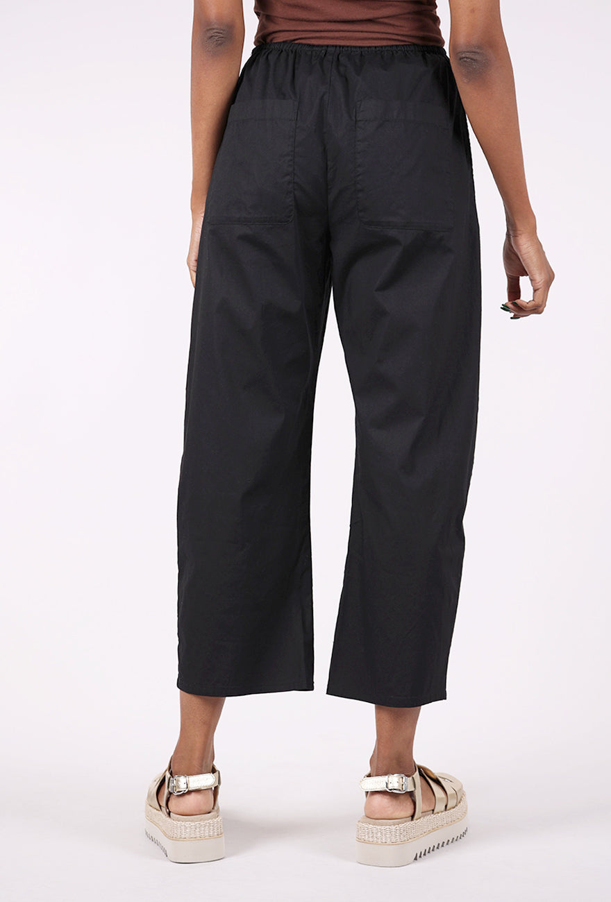Pistola Theo Drawstring Pant, Black 