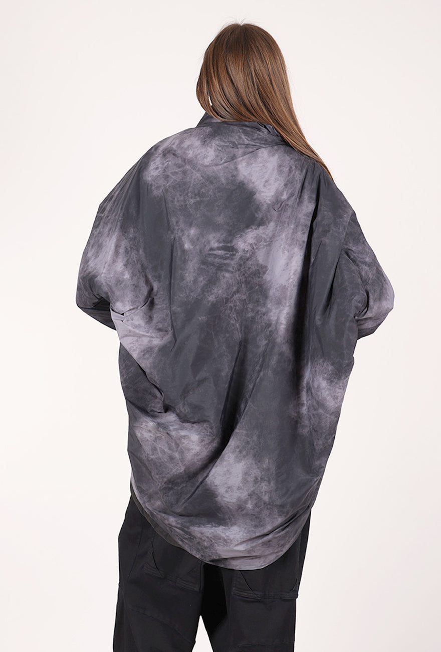 Sanctamuerte Piumino Puffer, Ash Gray 